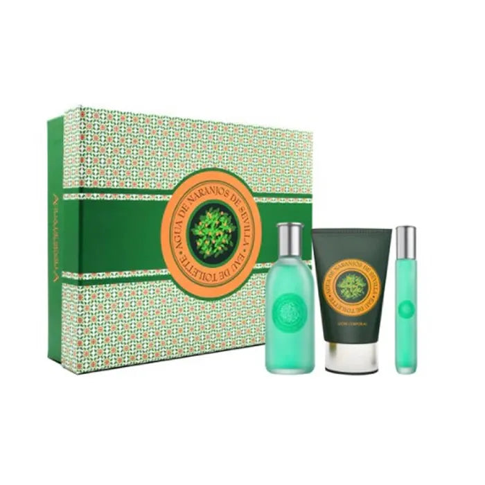 Agua De Naranjos EDT 125ml Set 3 Pieces