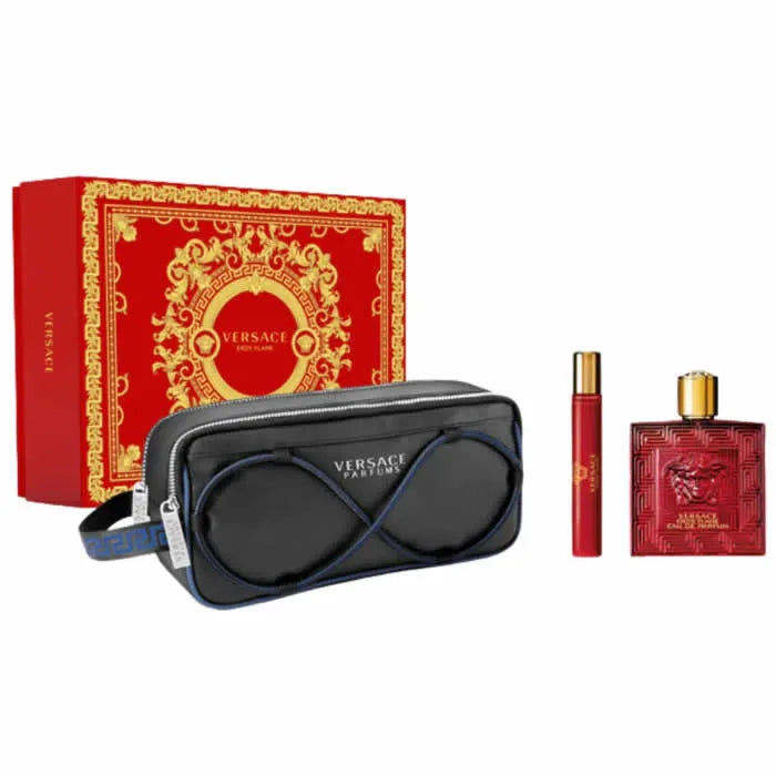 Eros Flame EDP 100ml Set 3 Pieces
